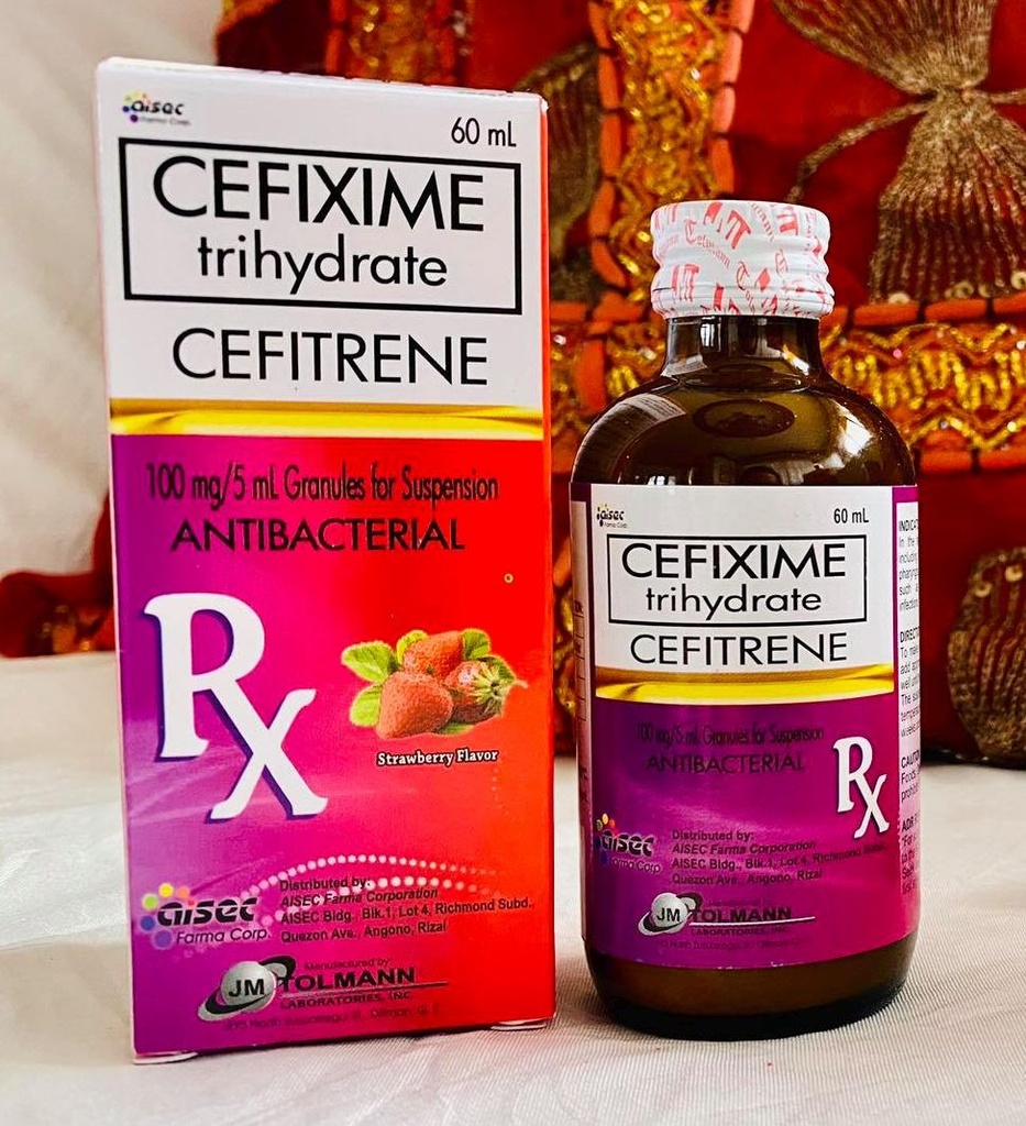 CEFITRENE Susp 100mg/5mL