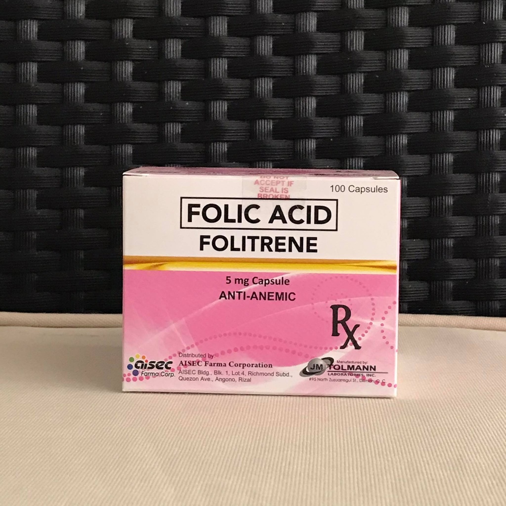 FOLITRENE 5mg Cap