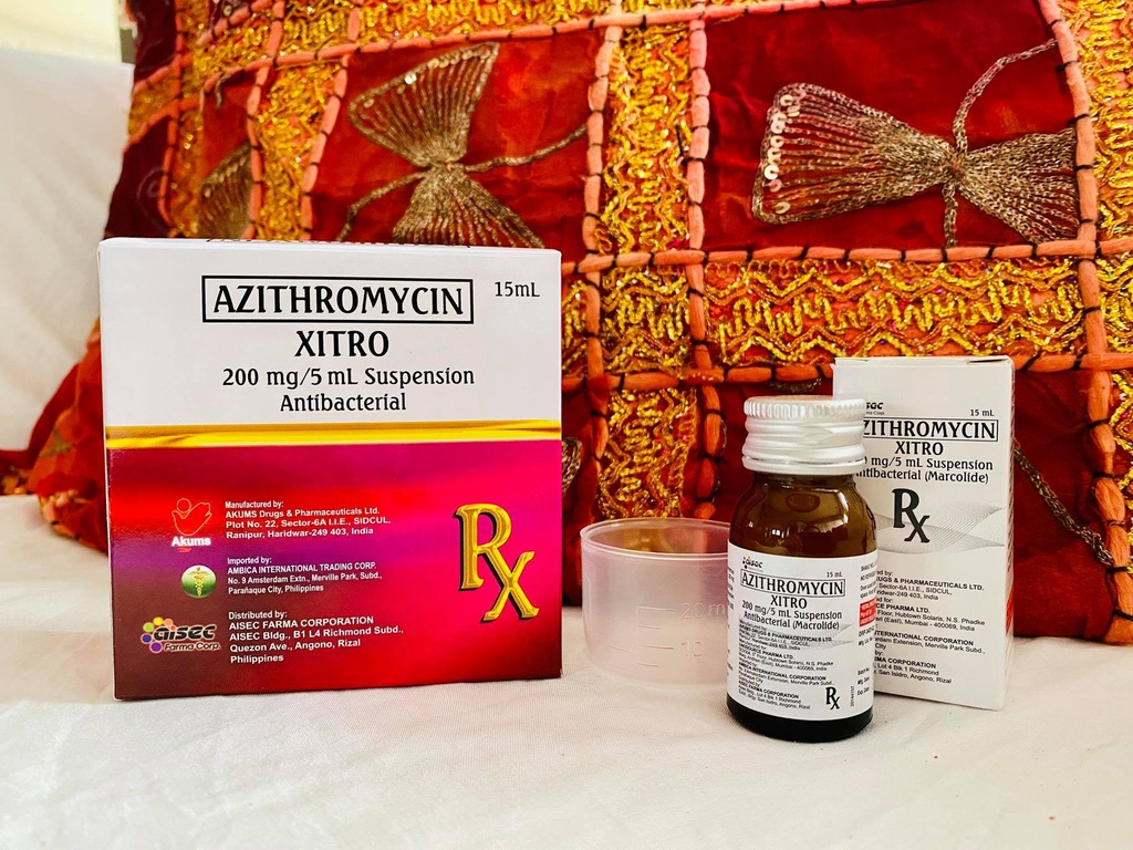 XITRO Azithromycin 200mg/5ml Susp