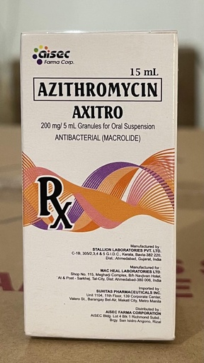 [AXIT-200] AXITRO 200mg SUSPENSION