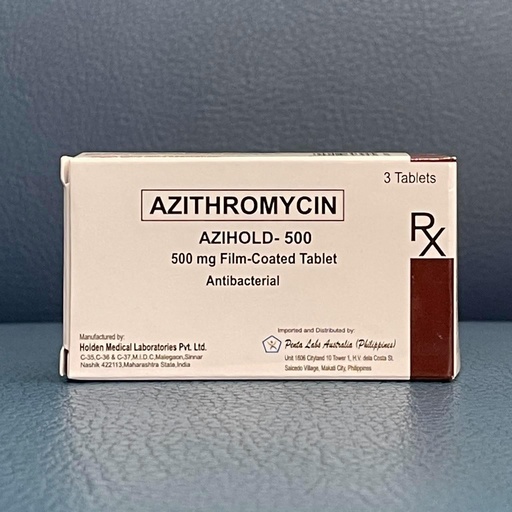 [AZIHO-500] AZIHOLD 500mg Film-coated Tablet